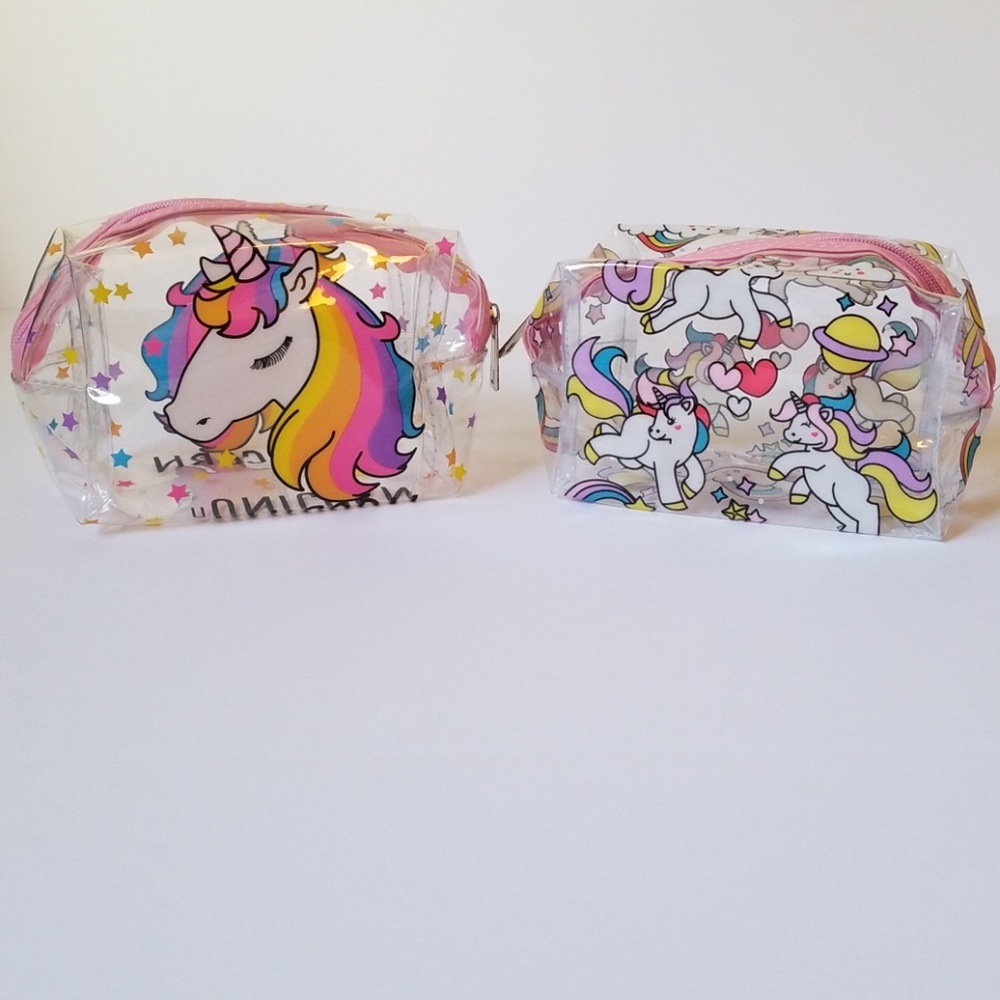 Bundle $5🔔Cute Unicorn makeup bag cosmetics